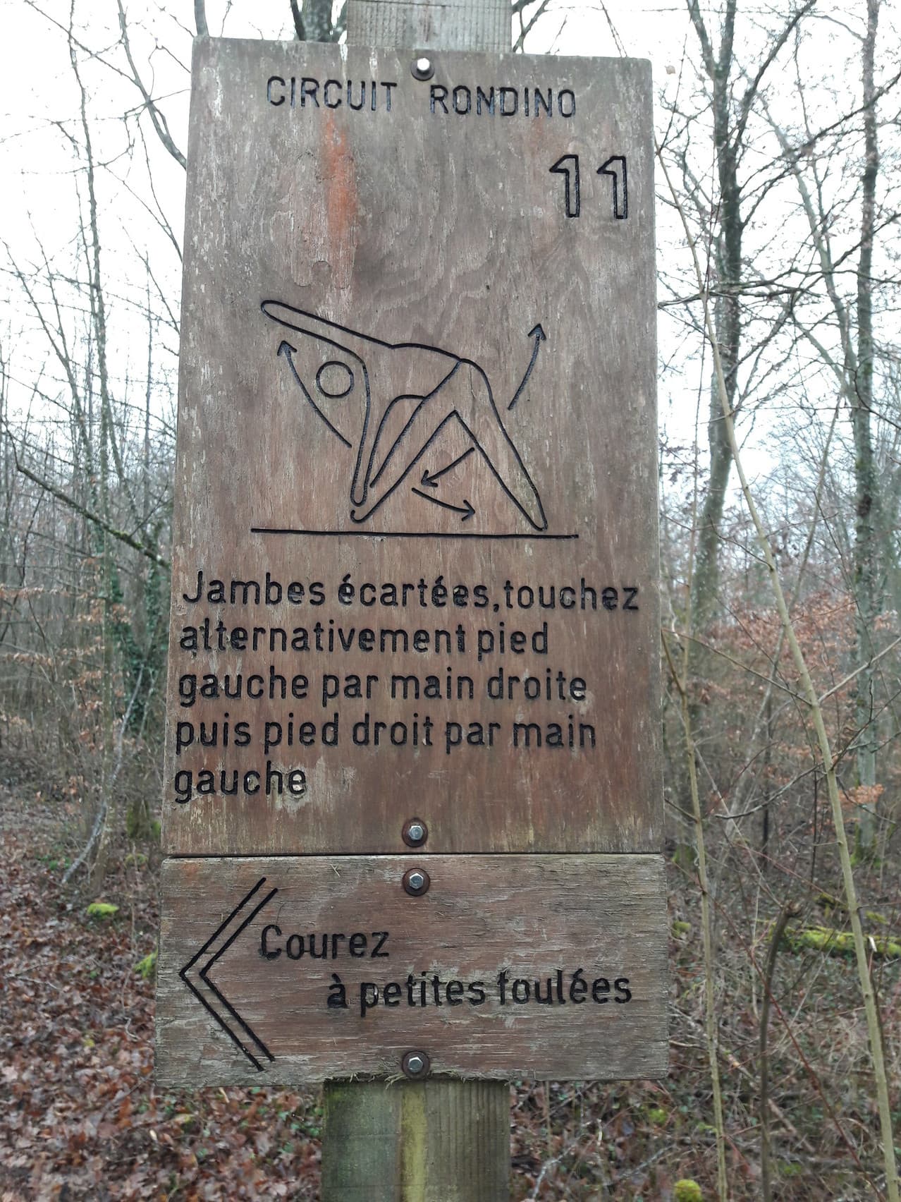Fitness Station – Piste du Bois Rèle des Serpents - parcours de Santé Belleville