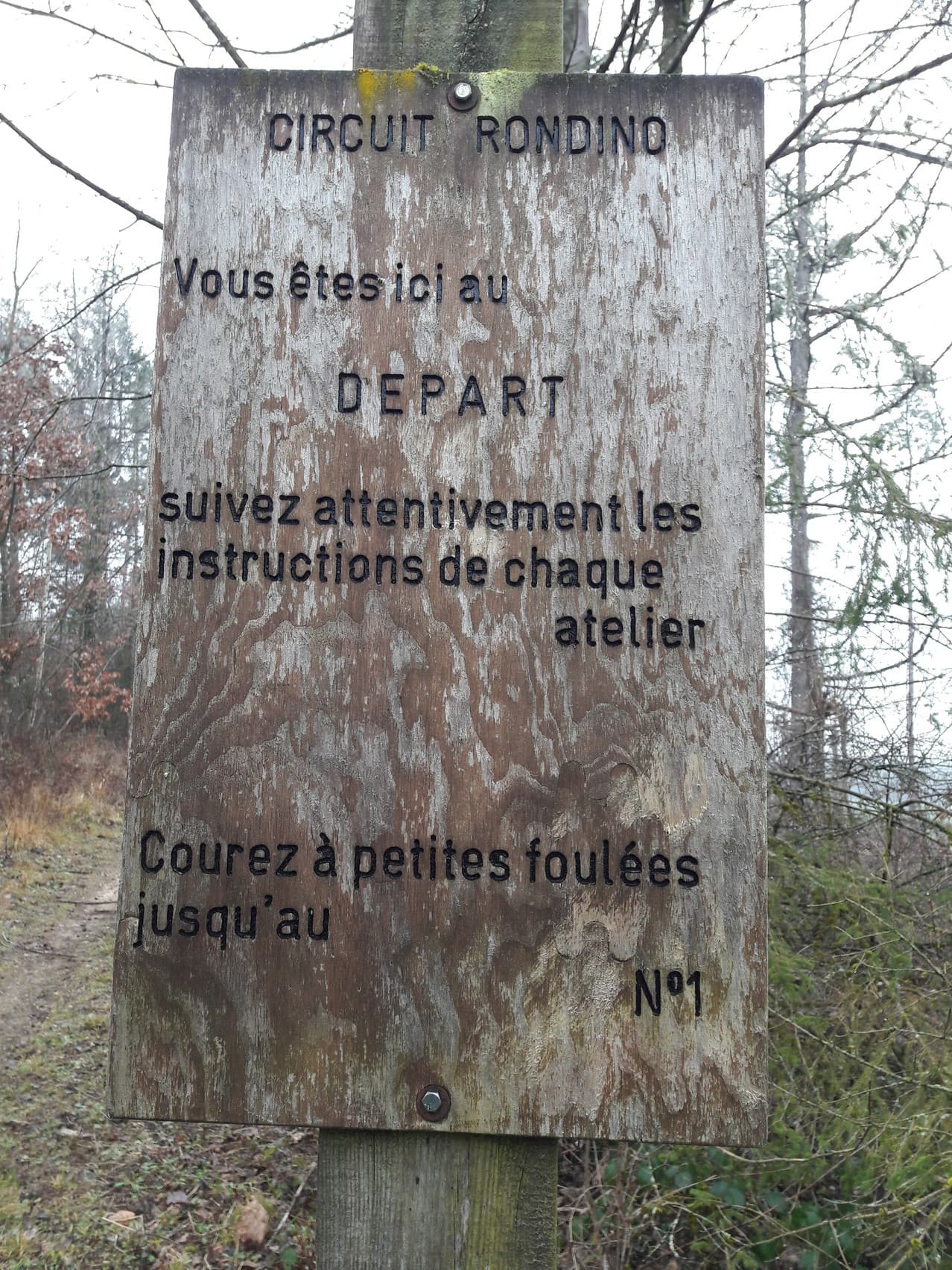 Fitness Station – Piste les Rapailles