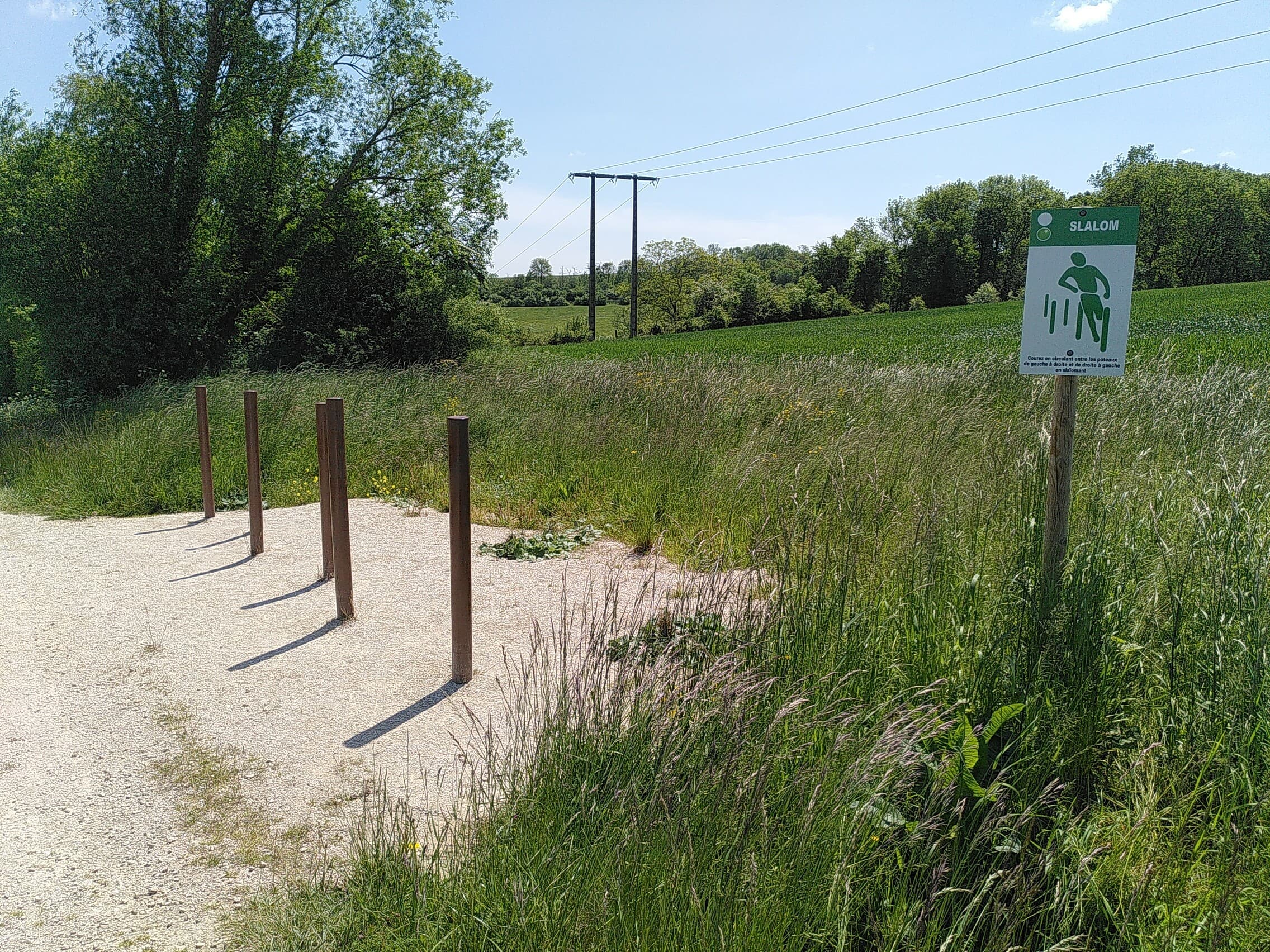 Fitness Station – Slalom