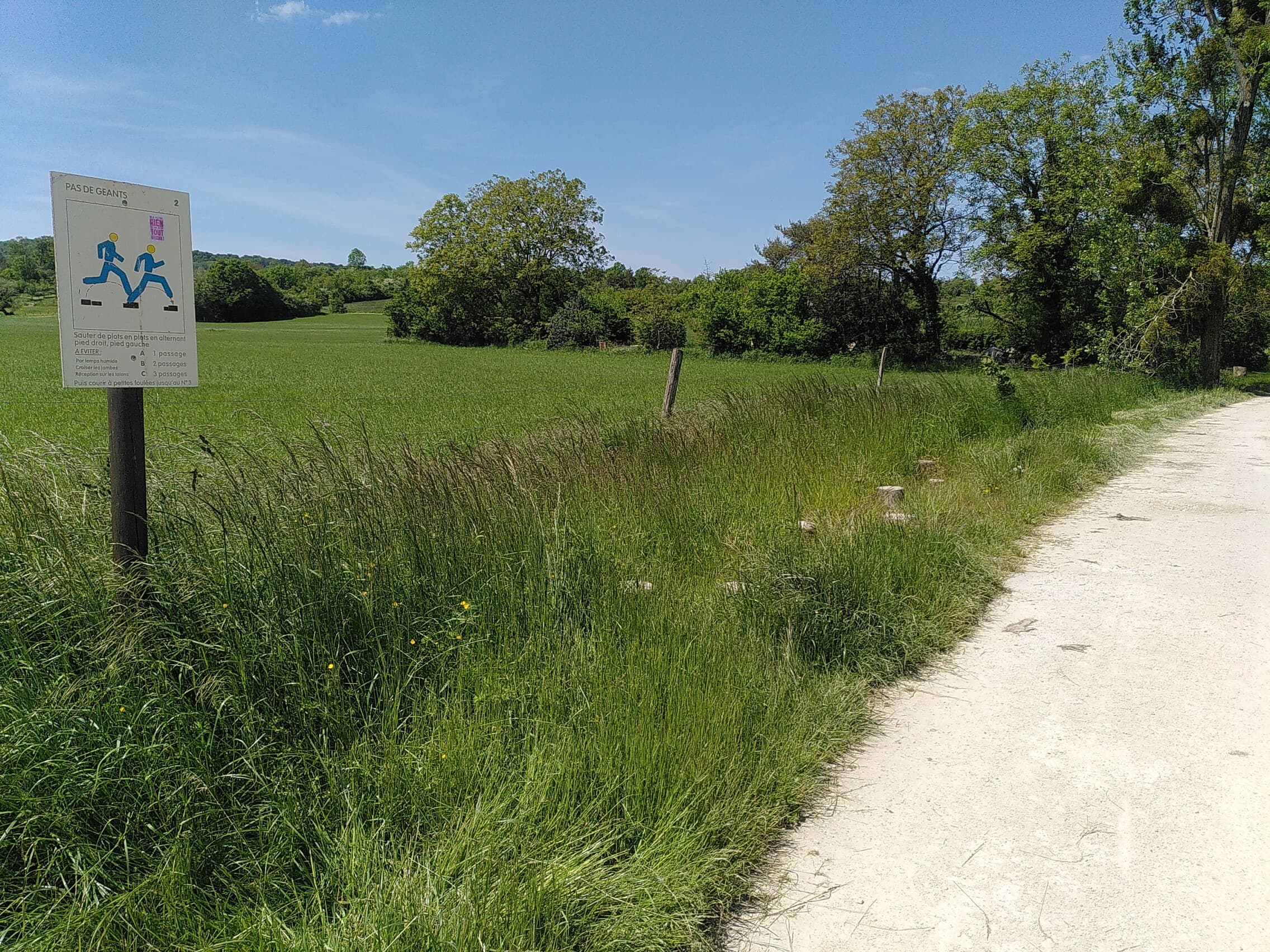 Fitness Station – Pas de géants