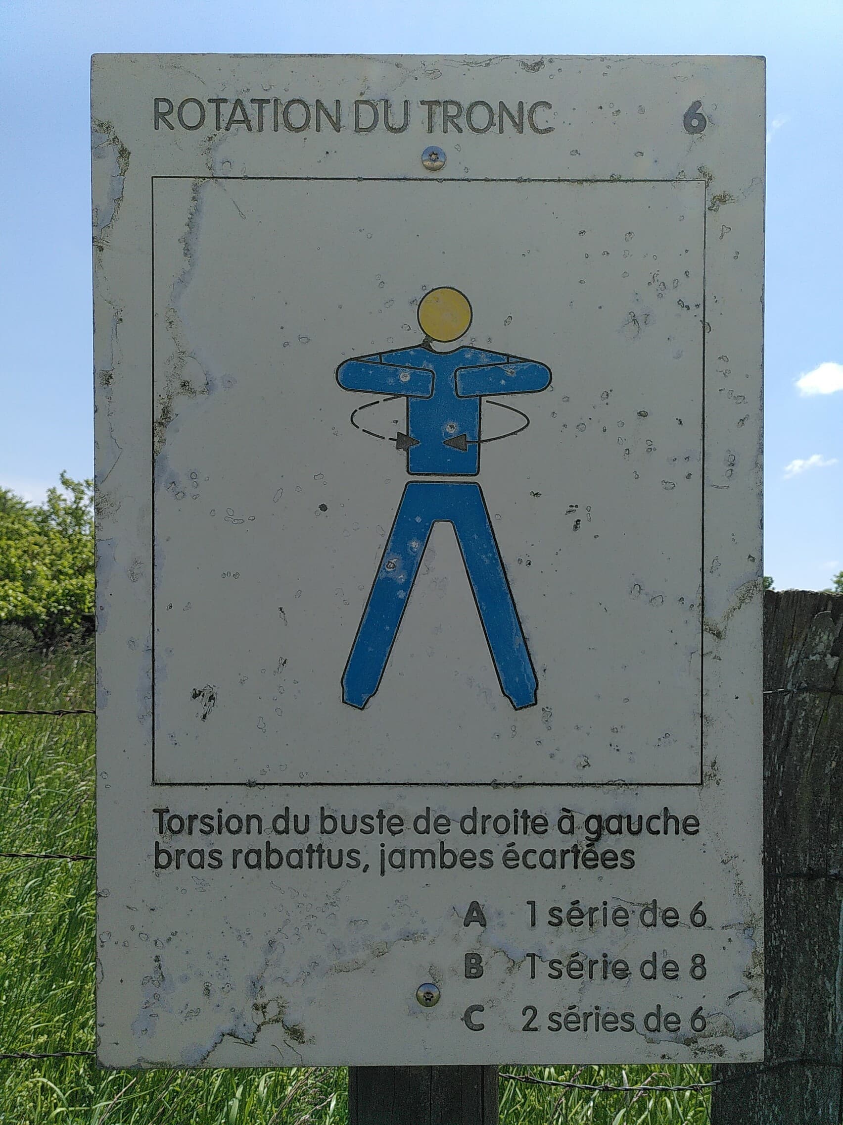 Fitness Station – Rotation du tronc