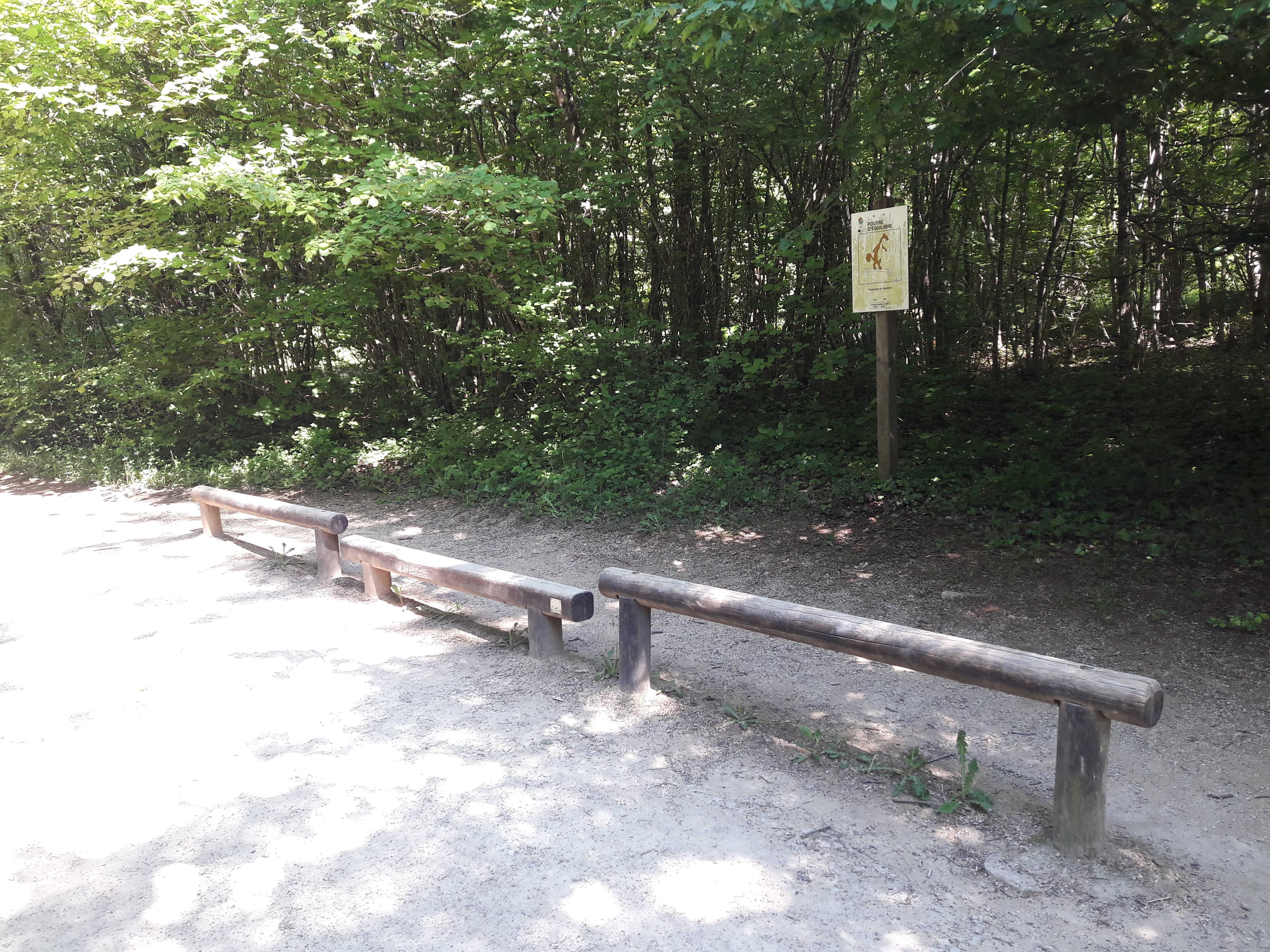 Fitness Station – Poutre d'équilibre