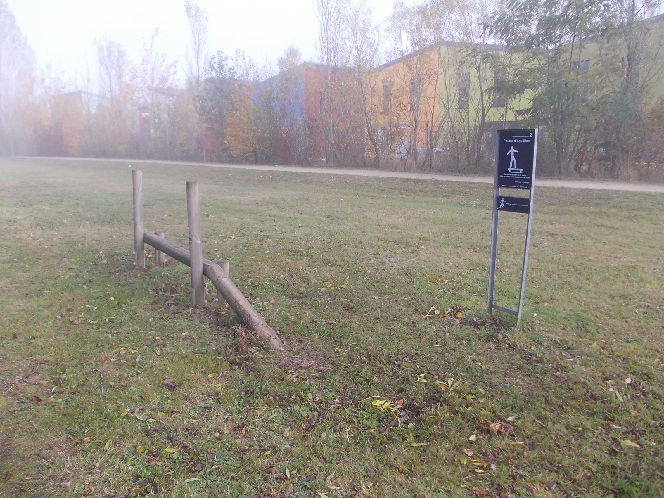 Fitness Station – Poutre d'équilibre