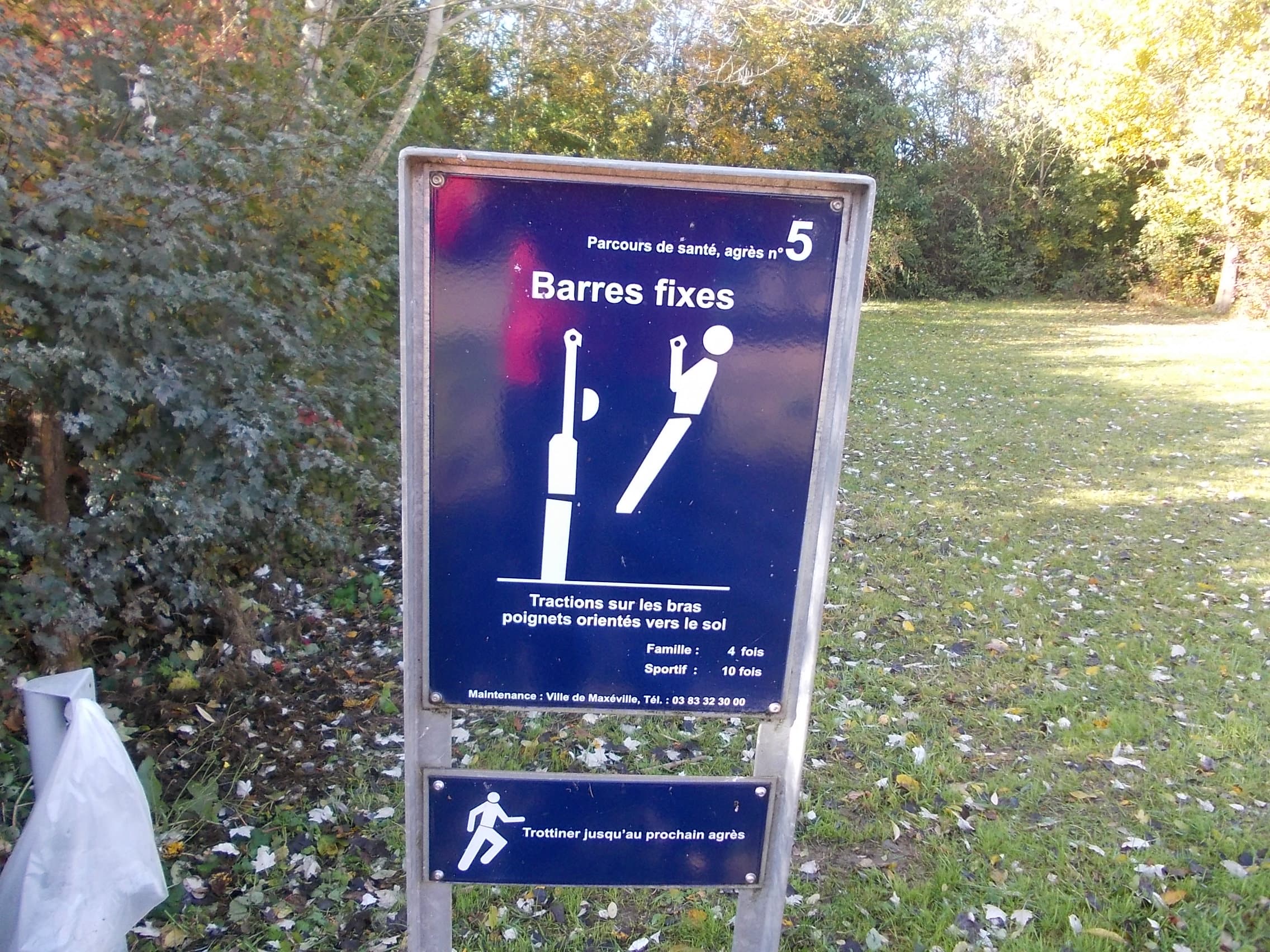 Fitness Station – Barres fixes