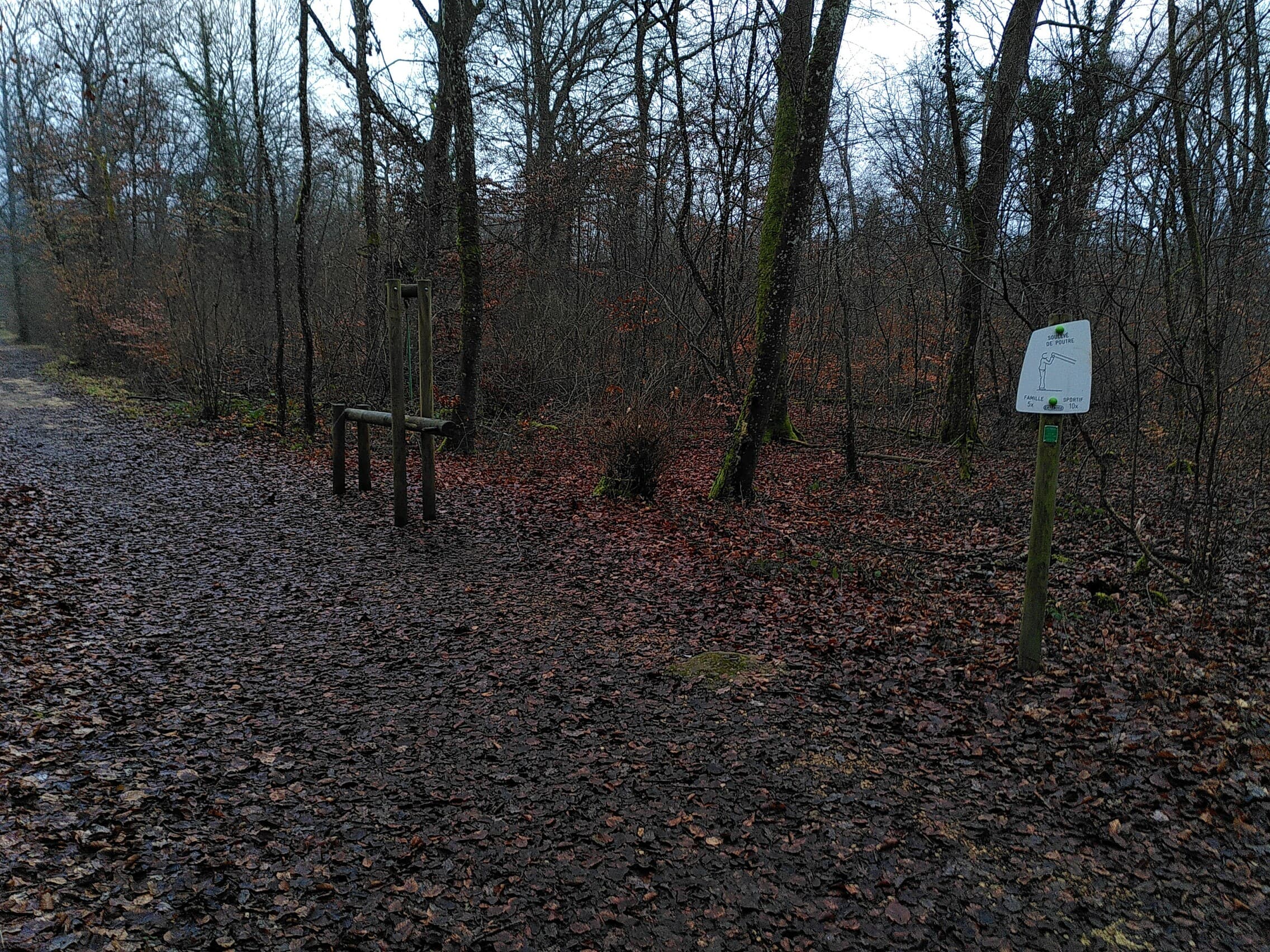 Fitness Station – Soulevée de Poutre