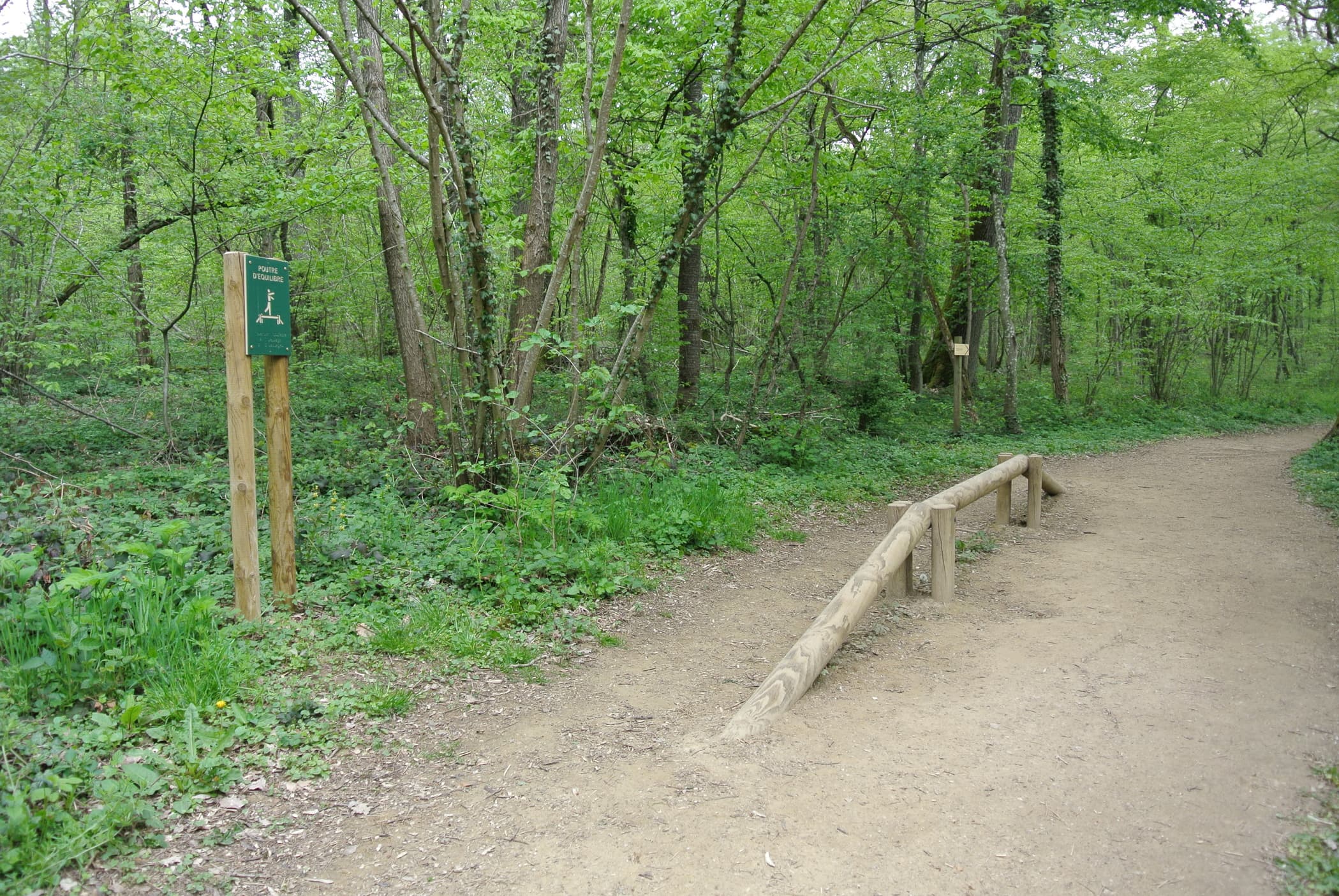 Fitness Station – Poutre d'équilibre