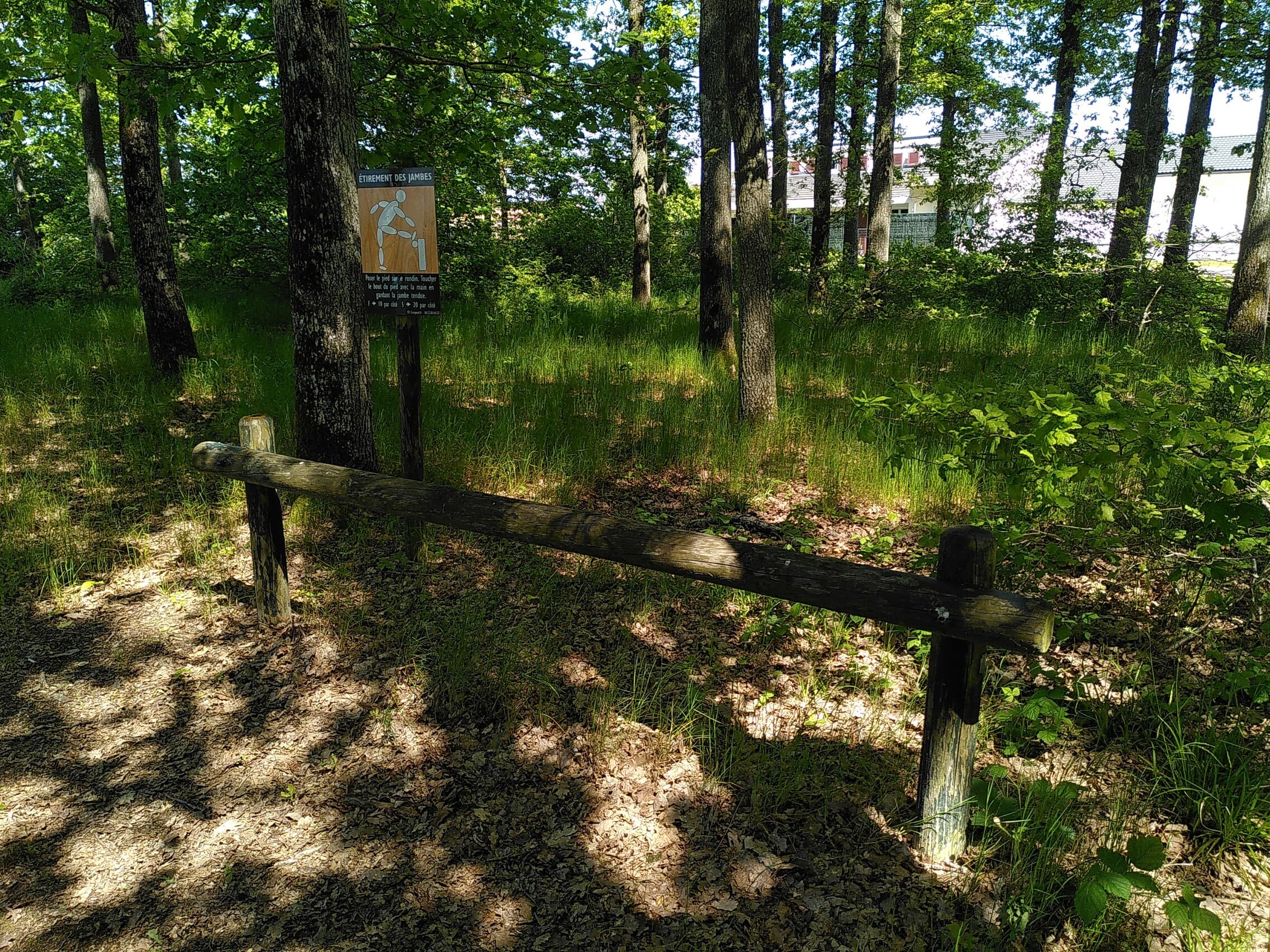 Fitness Station – Étirement des jambes