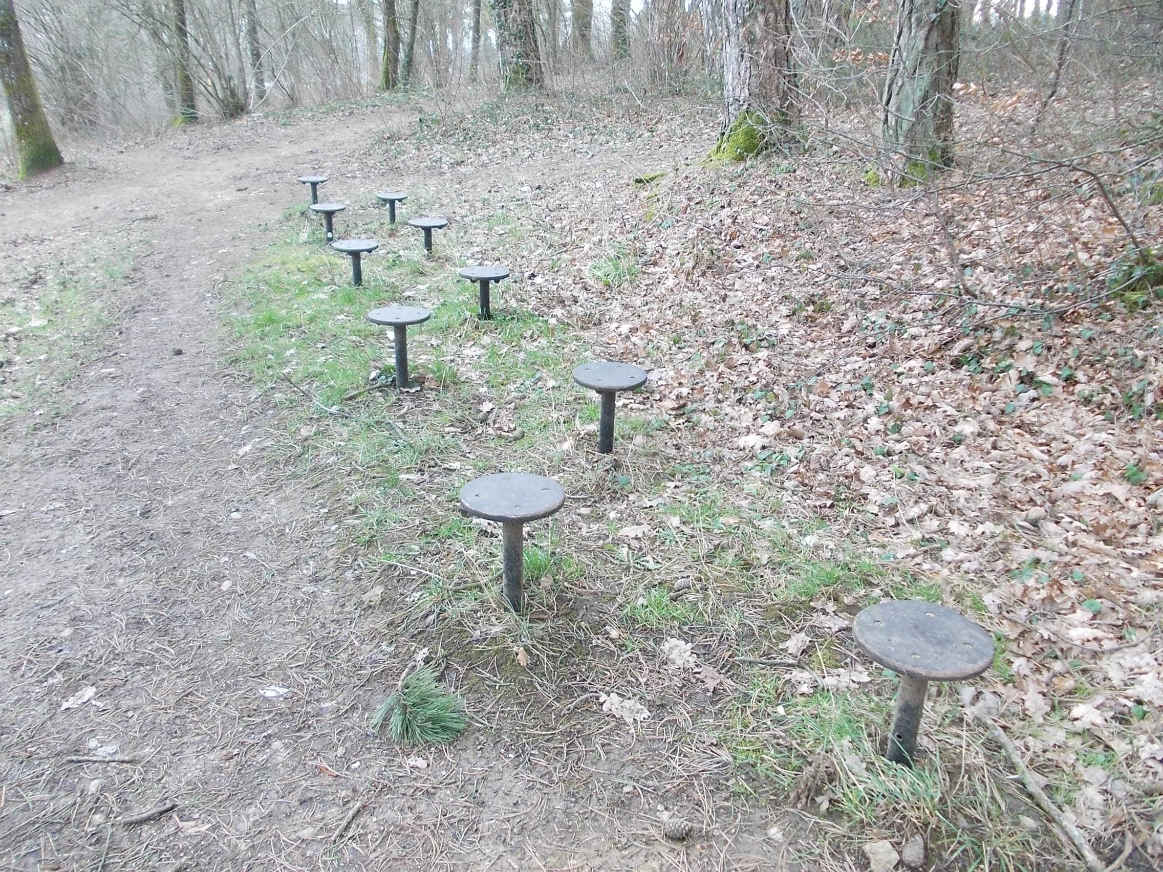 Fitness Station – Marcher sur les plots