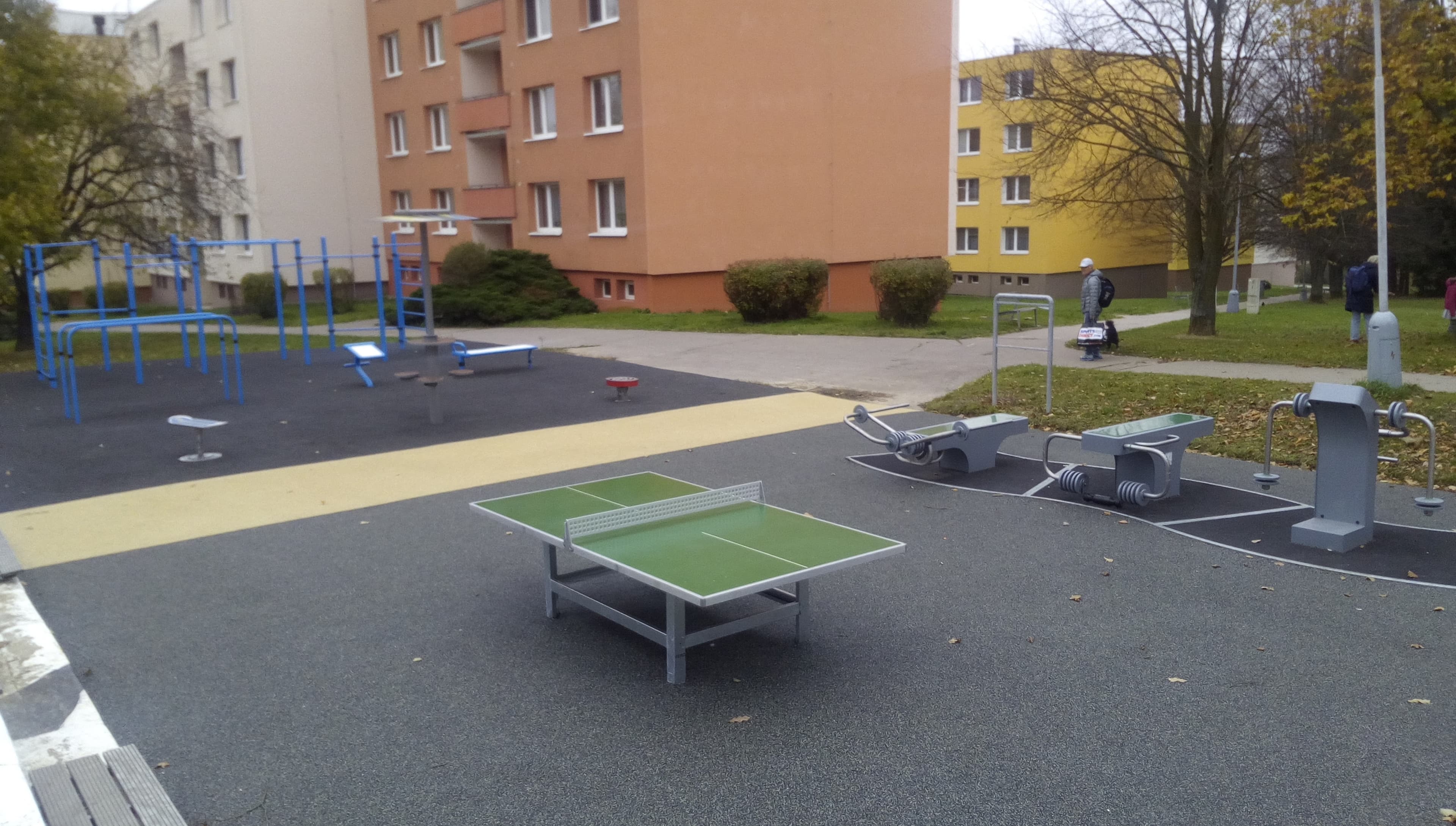 Fitness Station in Komín
