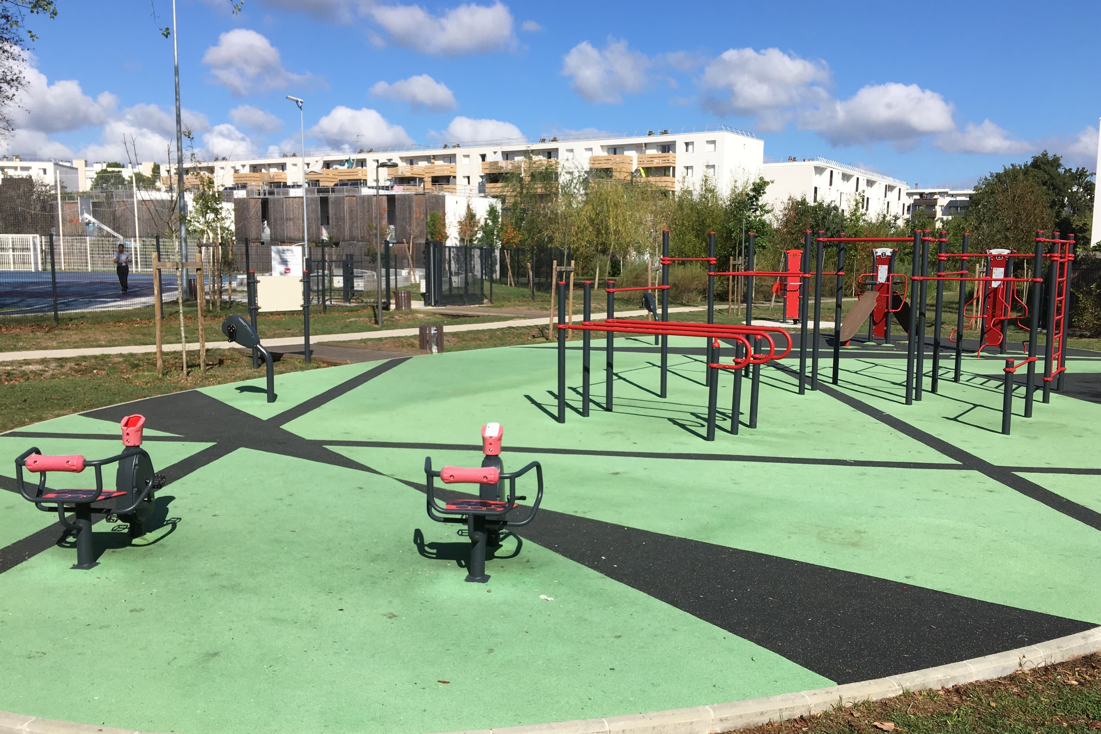 Fitness Station – aire de fitness de la Meridienne verte